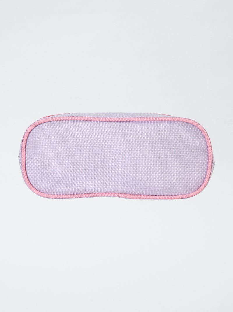 Trousse à double compartiment licorne Rose - Kiabi