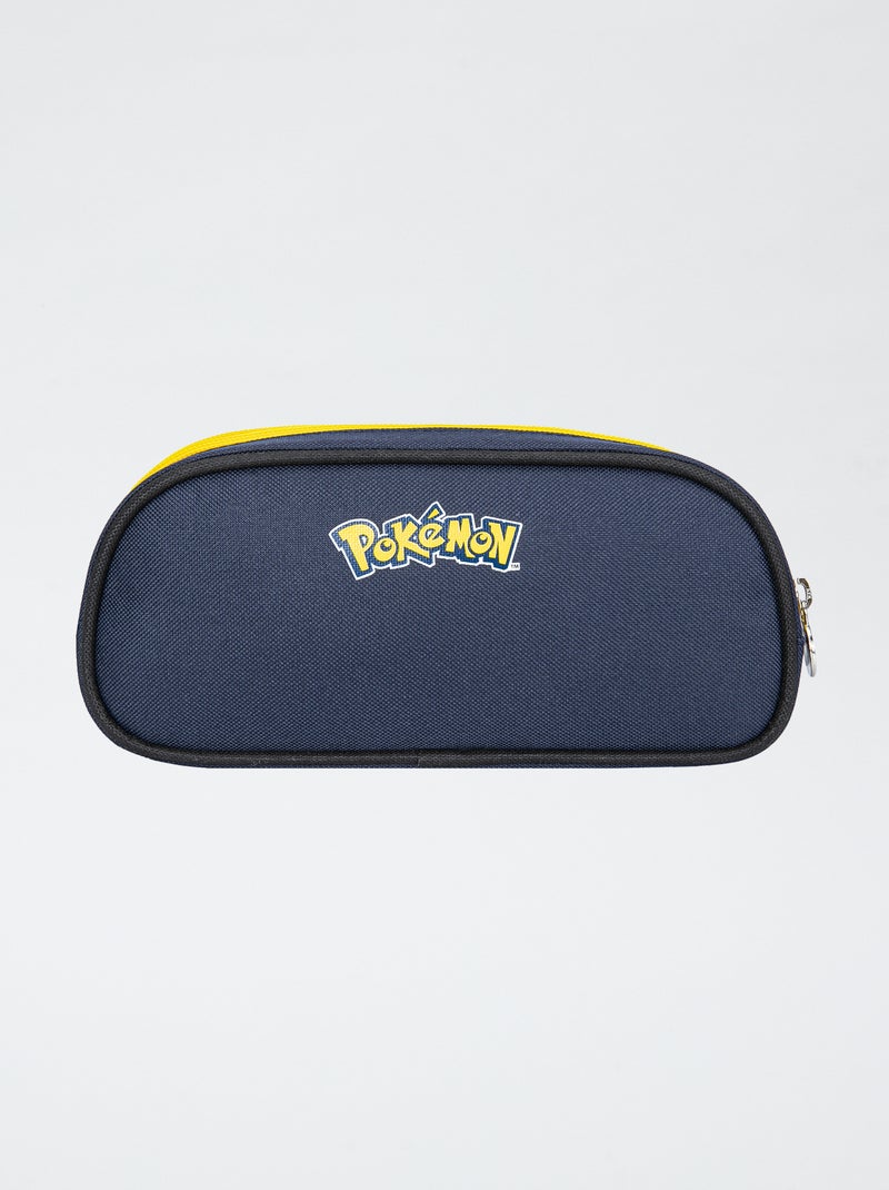 Trousse à double compartiment 'Pokemon' bleu - Kiabi