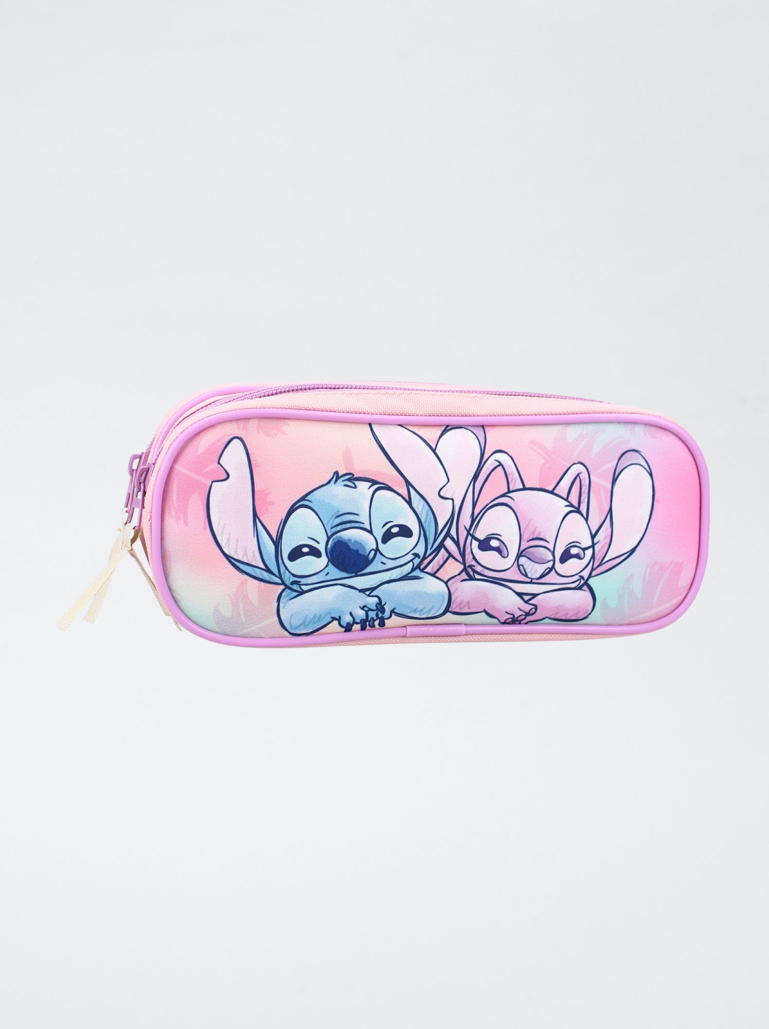 Trousse Scolaire Stitch Double Compartiment - Idée Cadeau Fille - Organisation Fournitures école Primaire