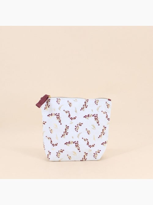 Trousse à maquillage motifs fleuris 21x17cm - Kiabi Trousse à maquillage motifs fleuris 21x17cm - Kiabi