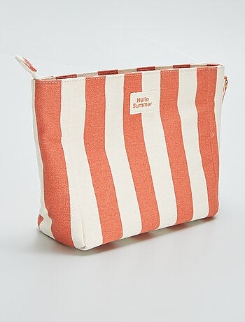 Trousse à rayures