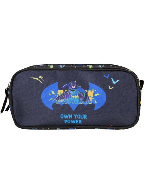 Trousse 'Batman' – Rectangulaire DC Comics 2 compartiments – 22 cm - Kiabi