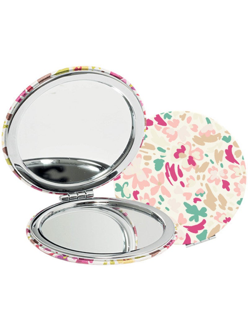Trousse beauté nomade 6 accessoires coton Rose poudré - Kiabi