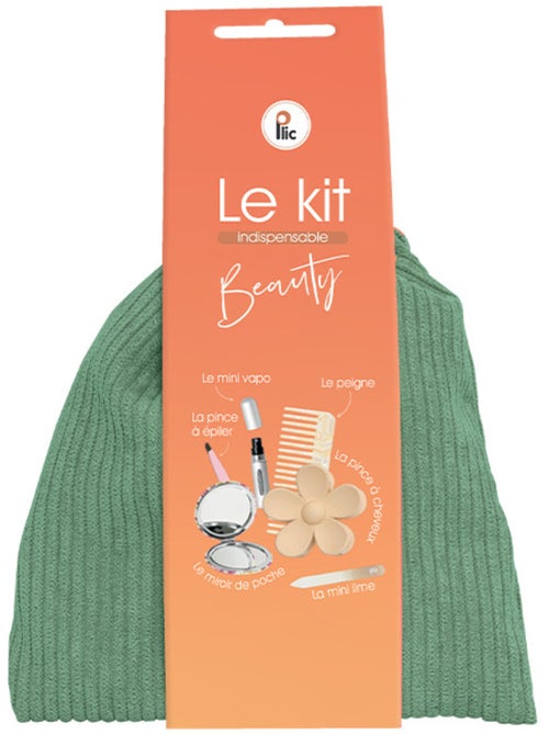 Trousse beauté nomade 6 accessoires coton - Kiabi Trousse beauté nomade 6 accessoires coton - Kiabi