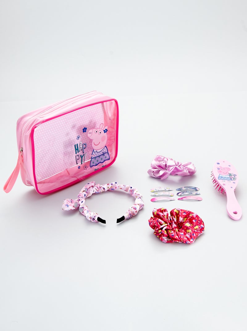 Trousse beauté 'Peppa Pig' rose - Kiabi