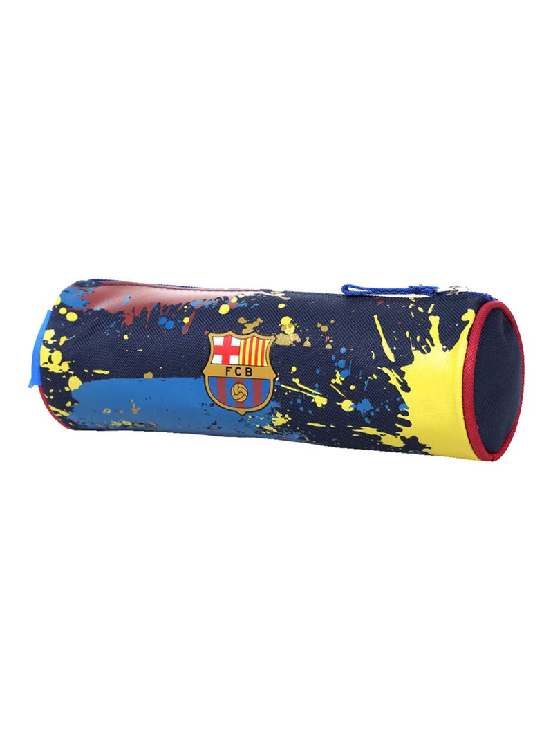 Trousse bleue en toile FC Barcelone Bleu - Kiabi