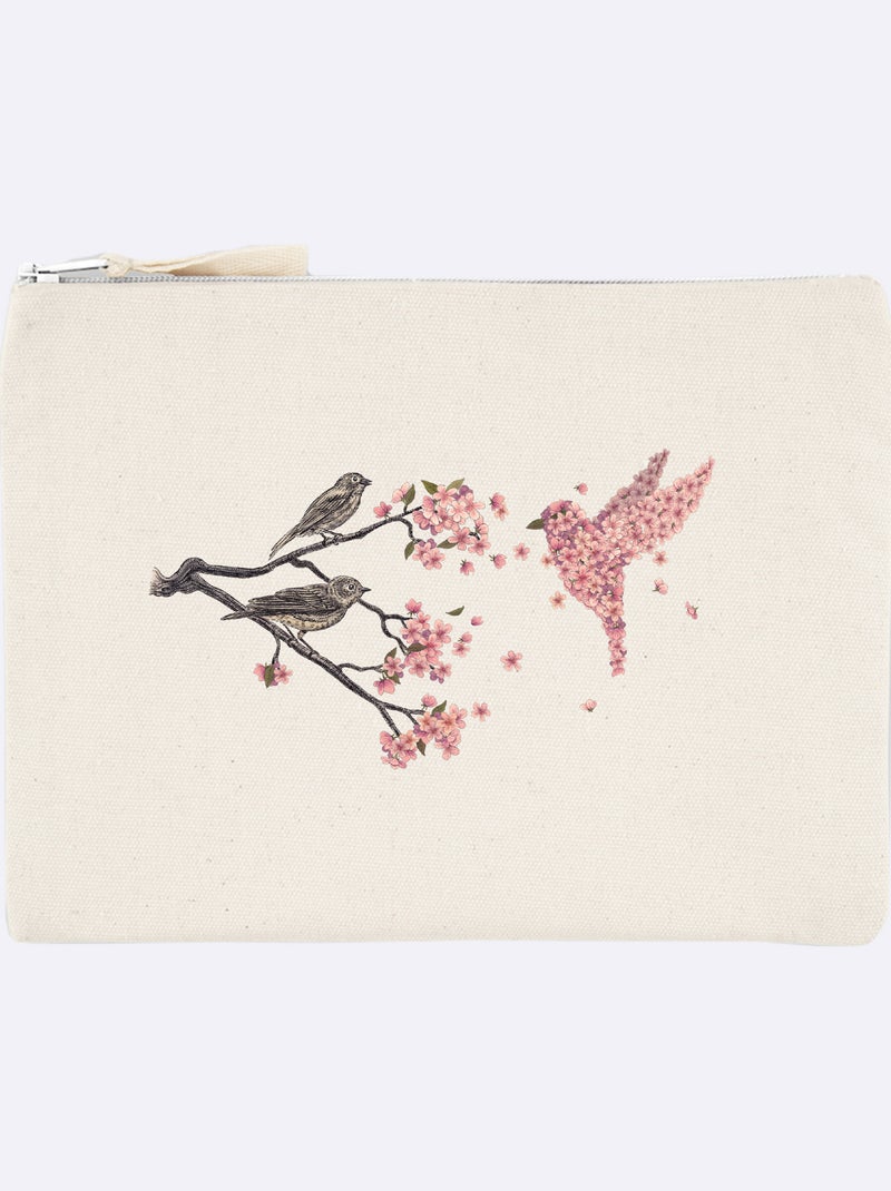 Trousse BLOSSOM BIRD Beige - Kiabi