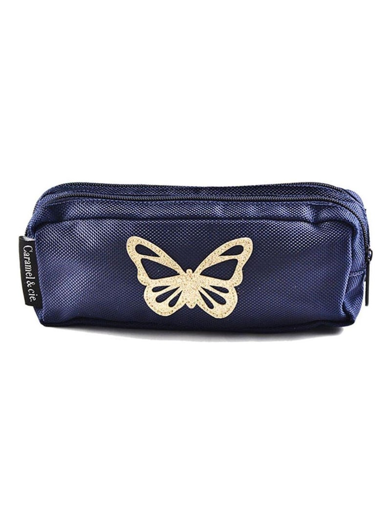 Trousse Caramel et cie - Papillon Bleu - Kiabi