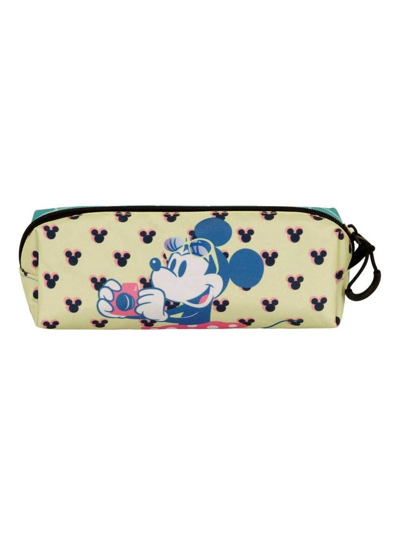 Trousse Carré FAN 2.0 - Disney Minnie Mouse Cheese - Bleu - Taille Unique Bleu - Kiabi