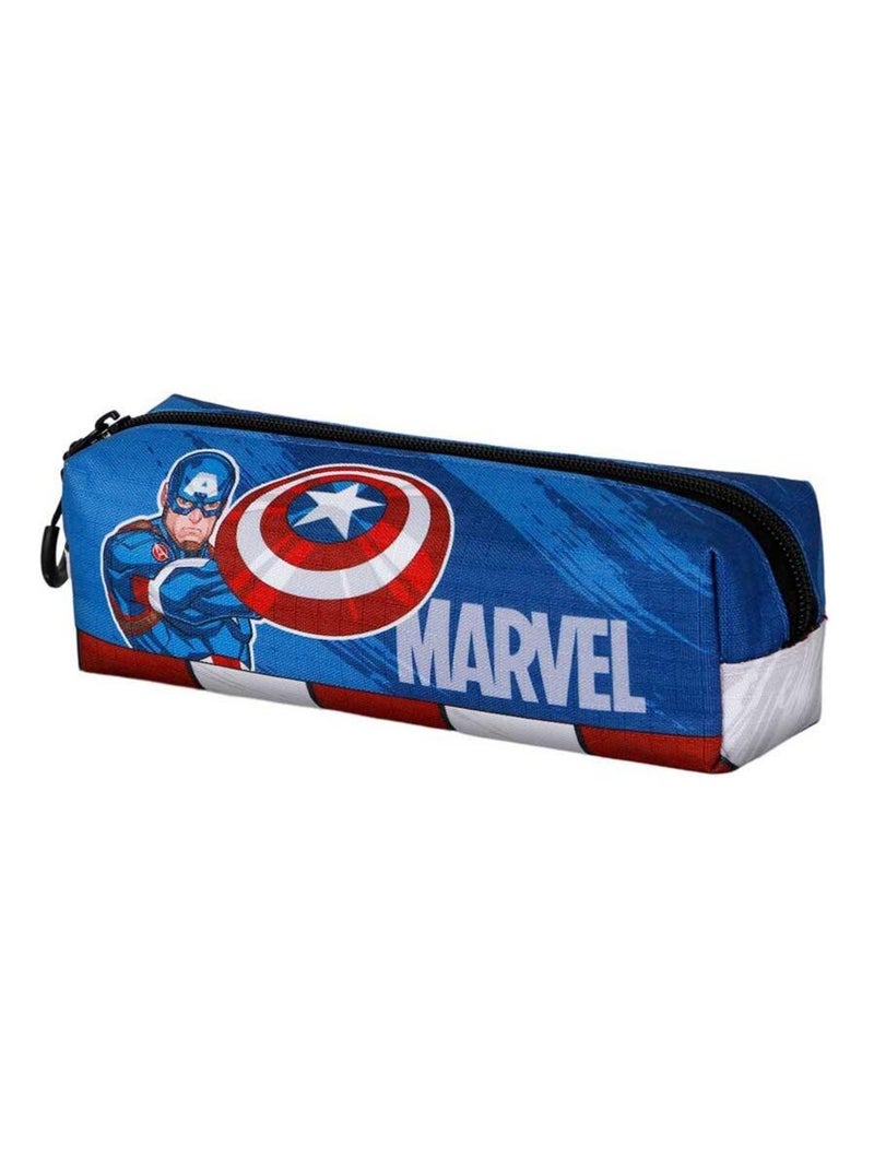 Trousse Carré FAN 2.2 - Marvel Captain America Gears - Bleu - Taille Unique Bleu - Kiabi