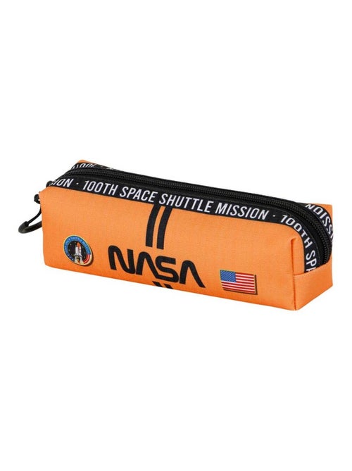 Trousse Carré FAN 2.2 - NASA Lines - Orange - Taille Unique - Kiabi
