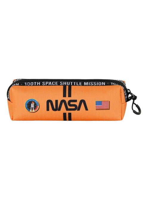 Trousse Carré FAN 2.2 - NASA Lines - Orange - Taille Unique - Kiabi