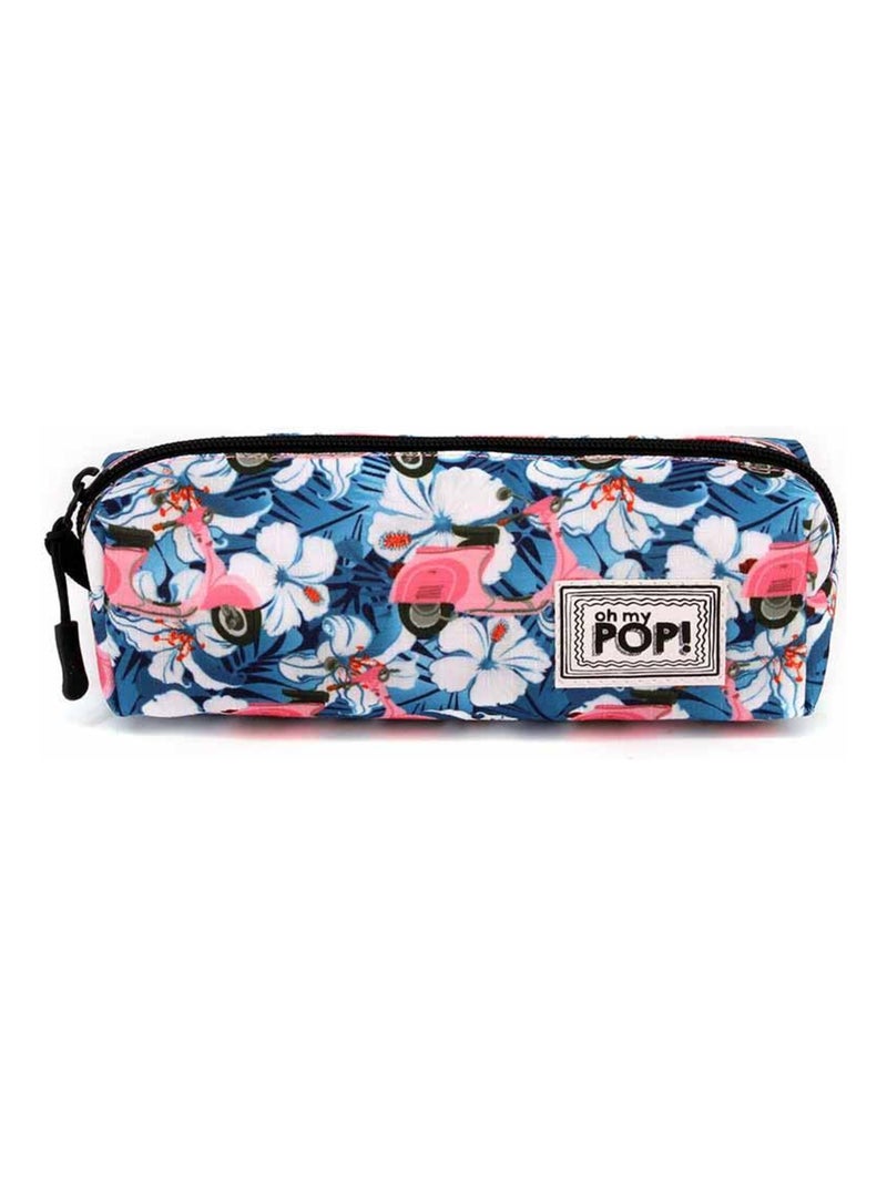 Trousse Carré HS - Oh My Pop! Pink Scooter Bleu - Kiabi