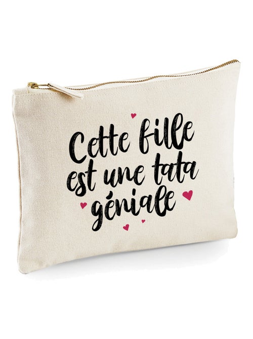 Trousse CETTE FILLE EST UNE TATA GÉNIALE - Kiabi