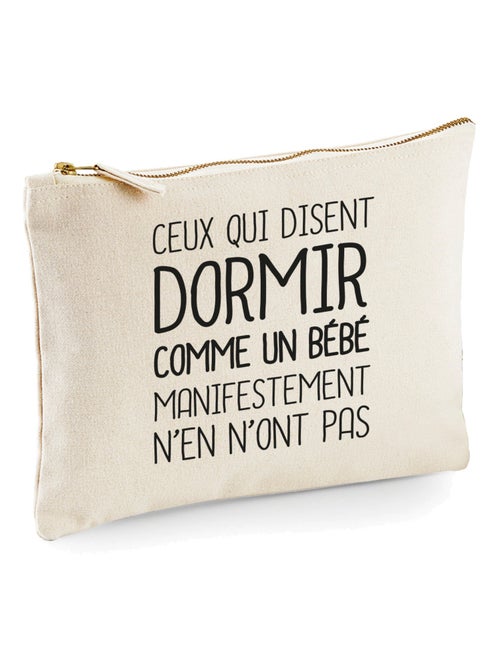 Trousse CEUX QUI DISENT DORMIR COMME UN BÉBÉ… - Kiabi