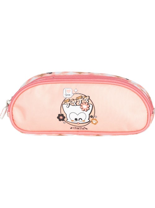 Trousse Chacha haricot double-zip tissu imprimé - Kiabi Trousse Chacha haricot double-zip tissu imprimé - Kiabi