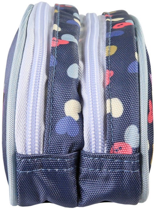 Trousse 'Chien et Chat' – Chacha haricot 2 compartiments – 22 cm - Kiabi