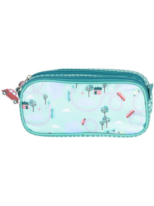 Trousse CMP rectangulaire 22 cm – 2 compartiments zippés – CMP - Kiabi Trousse CMP rectangulaire 22 cm – 2 compartiments zippés – CMP - Kiabi