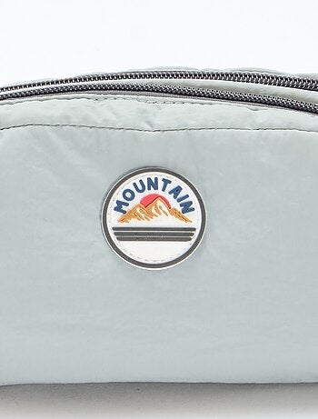 Trousse color bloc double compartiment