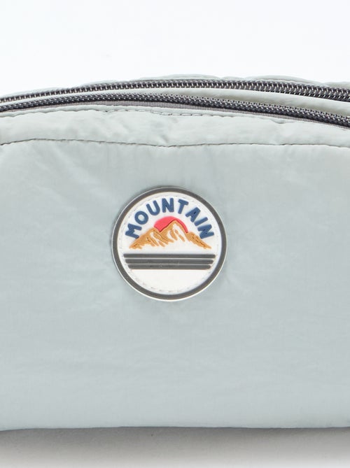 Trousse color bloc double compartiment - Kiabi