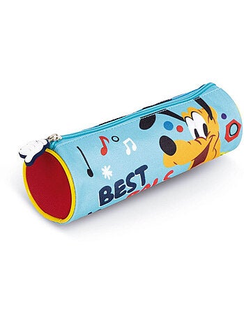 Trousse cylindrique 21x7x7 cm - Mickey & Pluto