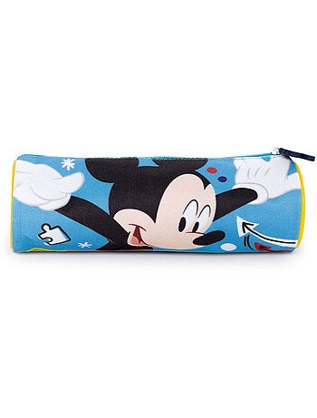Trousse cylindrique 21x7x7 cm - Mickey & Pluto