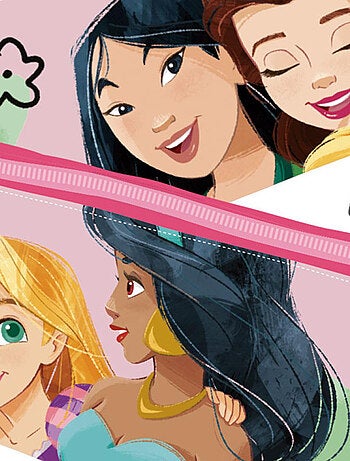 Trousse cylindrique 4 princesses Disney