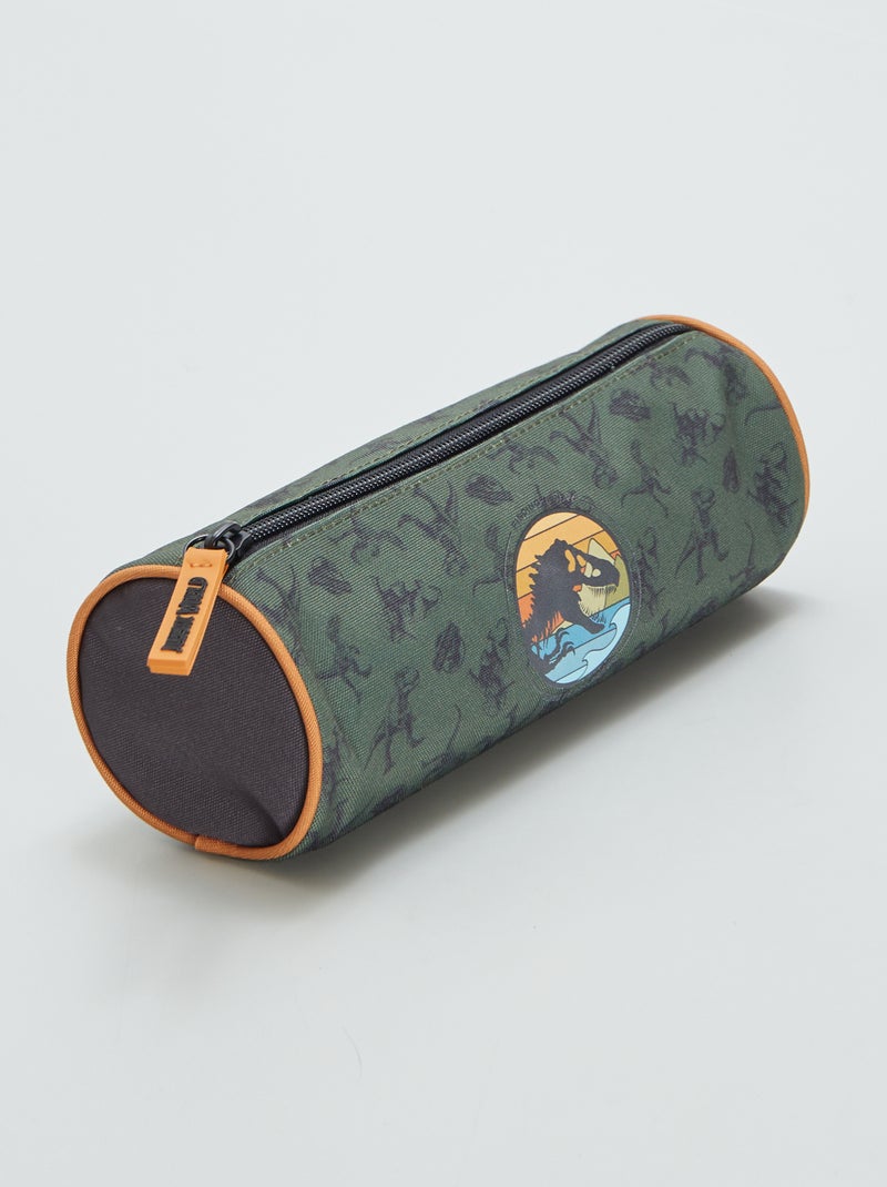 Trousse cylindrique 'Jurassic Park' Vert - Kiabi