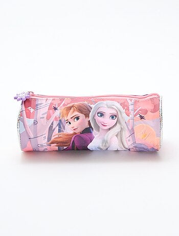 Trousse cylindrique 'La reine des neiges'