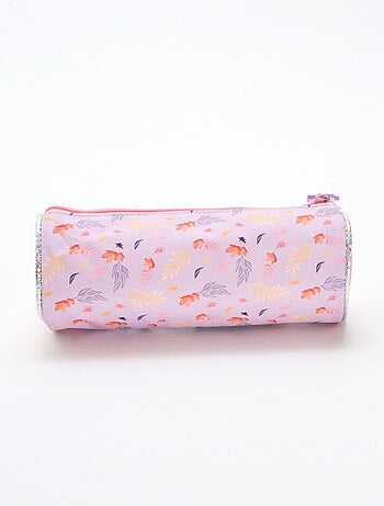 Trousse cylindrique 'La reine des neiges'