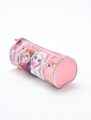 Trousse cylindrique 'La reine des neiges'