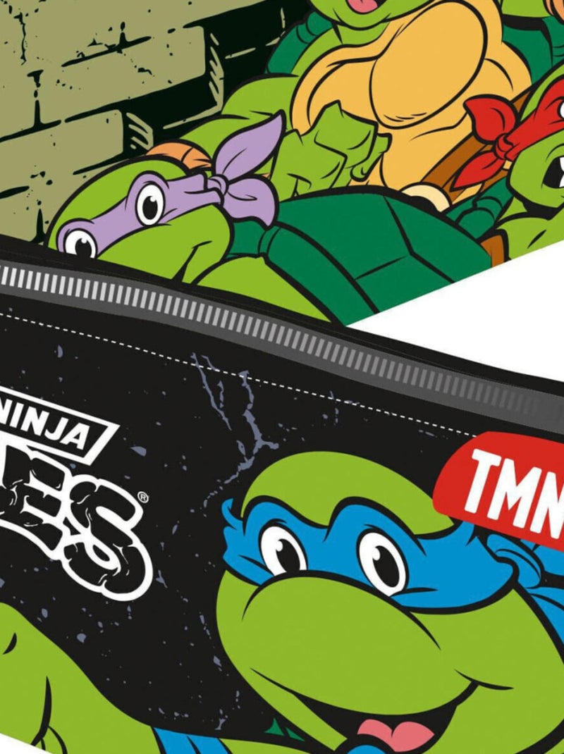 Trousse cylindrique Les Tortues Ninja Rose - Kiabi