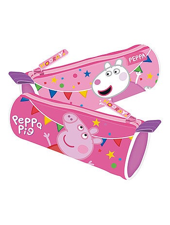 Trousse cylindrique Peppa Pig - Anniversaire