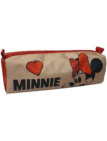Trousse cylindrique suède Minnie GIM