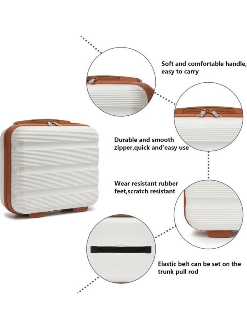 Trousse de beauté rigide polypropylène 15 l 31x33x15 cm - kono Blanc - Kiabi