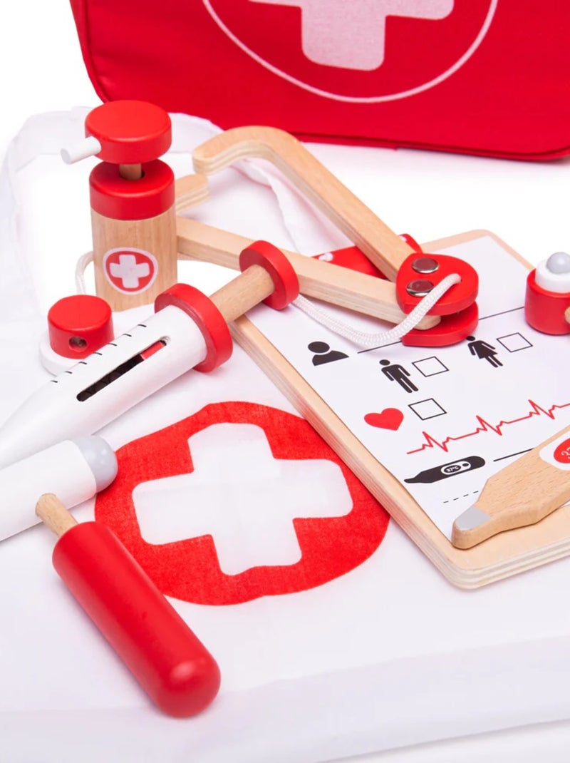 Trousse de médecin Rouge - Kiabi