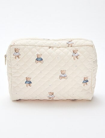 Trousse de rangement matelassée