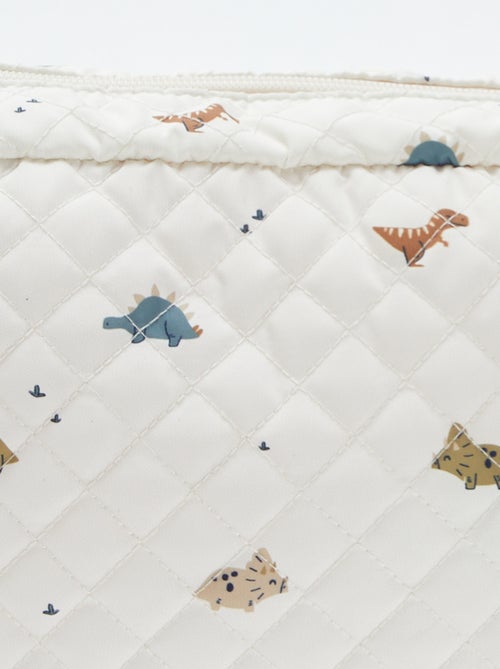 Trousse de rangement matelassée - Kiabi