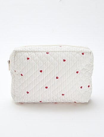 Trousse de rangement matelassée