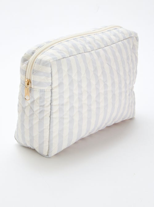 Trousse de rangement matelassée - Kiabi
