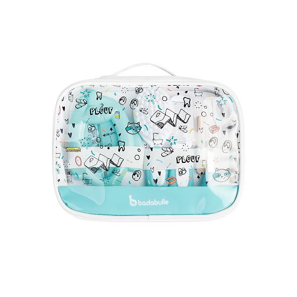 Trousse De Soin Badabulle 7 Accessoires Bebe Fille Blanc Bleu Kiabi 00