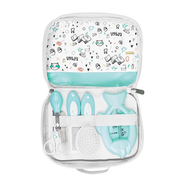 Trousse De Soin Badabulle 7 Accessoires Bebe Fille Blanc Bleu Kiabi 00