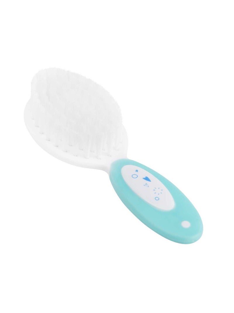Trousse de soin 'Badabulle' 7 accessoires blanc/bleu - Kiabi