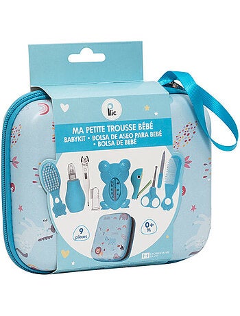 Trousse de soin bébé 9 pièces accessoires hygiène