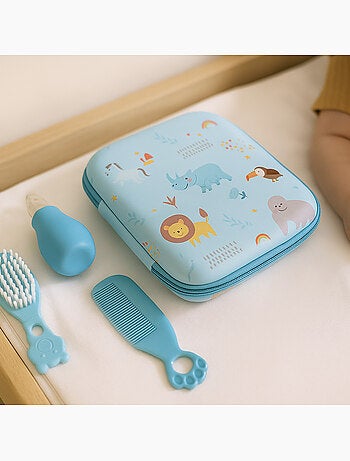 Trousse de soin bébé 9 pièces accessoires hygiène