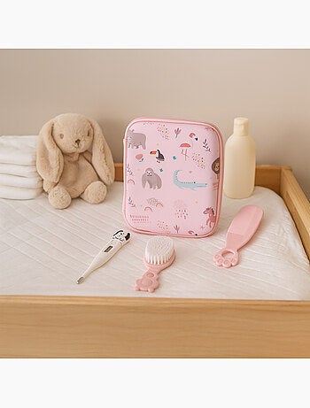 Trousse de soin bébé 9 pièces accessoires hygiène