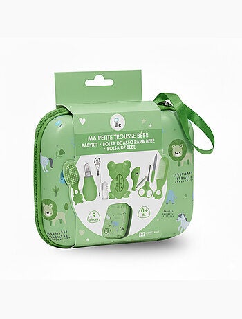 Trousse de soin bébé 9 pièces accessoires hygiène