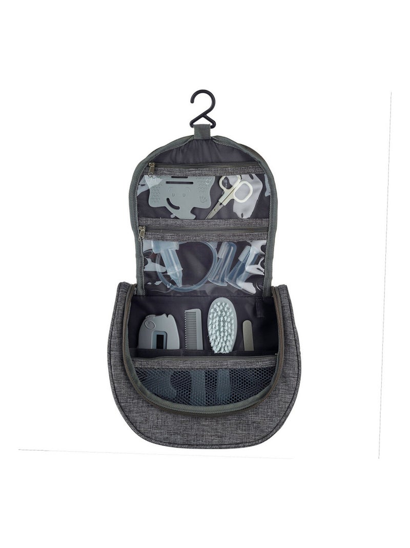 TROUSSE DE SOIN BEBE AVEC ACCESSOIRES Gris - Kiabi