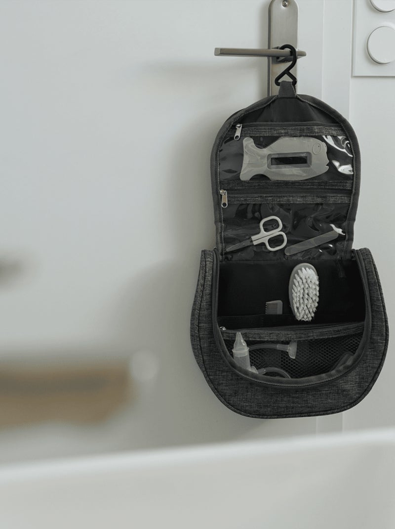 TROUSSE DE SOIN BEBE AVEC ACCESSOIRES Gris - Kiabi
