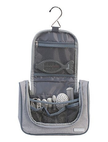 Trousse de soin luxe grise (15 pièces)